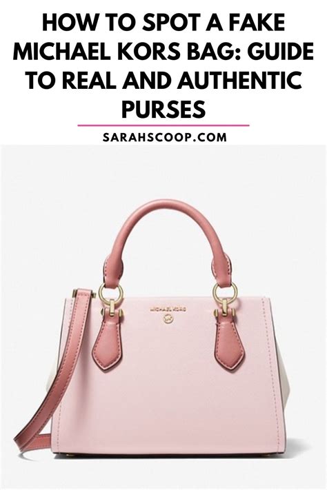 how to spot a michael kors fake bag|michael kors style number lookup.